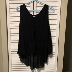 Women’s M Black tank top